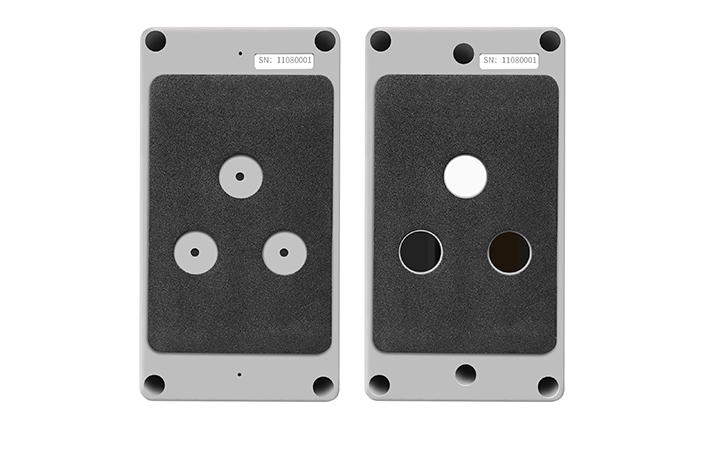 分體式太陽(yáng)膜測(cè)試儀背面