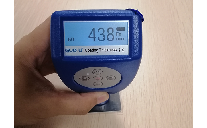 果歐膜厚測(cè)試儀檢測(cè)調(diào)零板上標(biāo)準(zhǔn)片的厚度 果歐膜厚測(cè)試儀檢測(cè)調(diào)零板上標(biāo)準(zhǔn)片的厚度