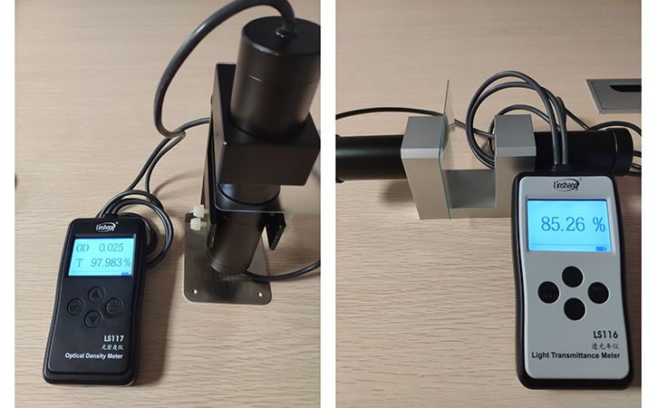 LS117透光率計(jì)檢測(cè)磨砂玻璃透光率 LS117透光率計(jì)檢測(cè)磨砂玻璃透光率