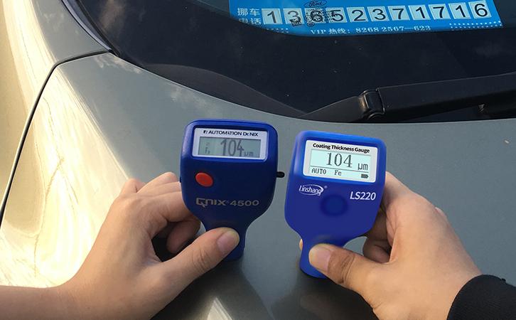 涂層測(cè)厚儀測(cè)試對(duì)比